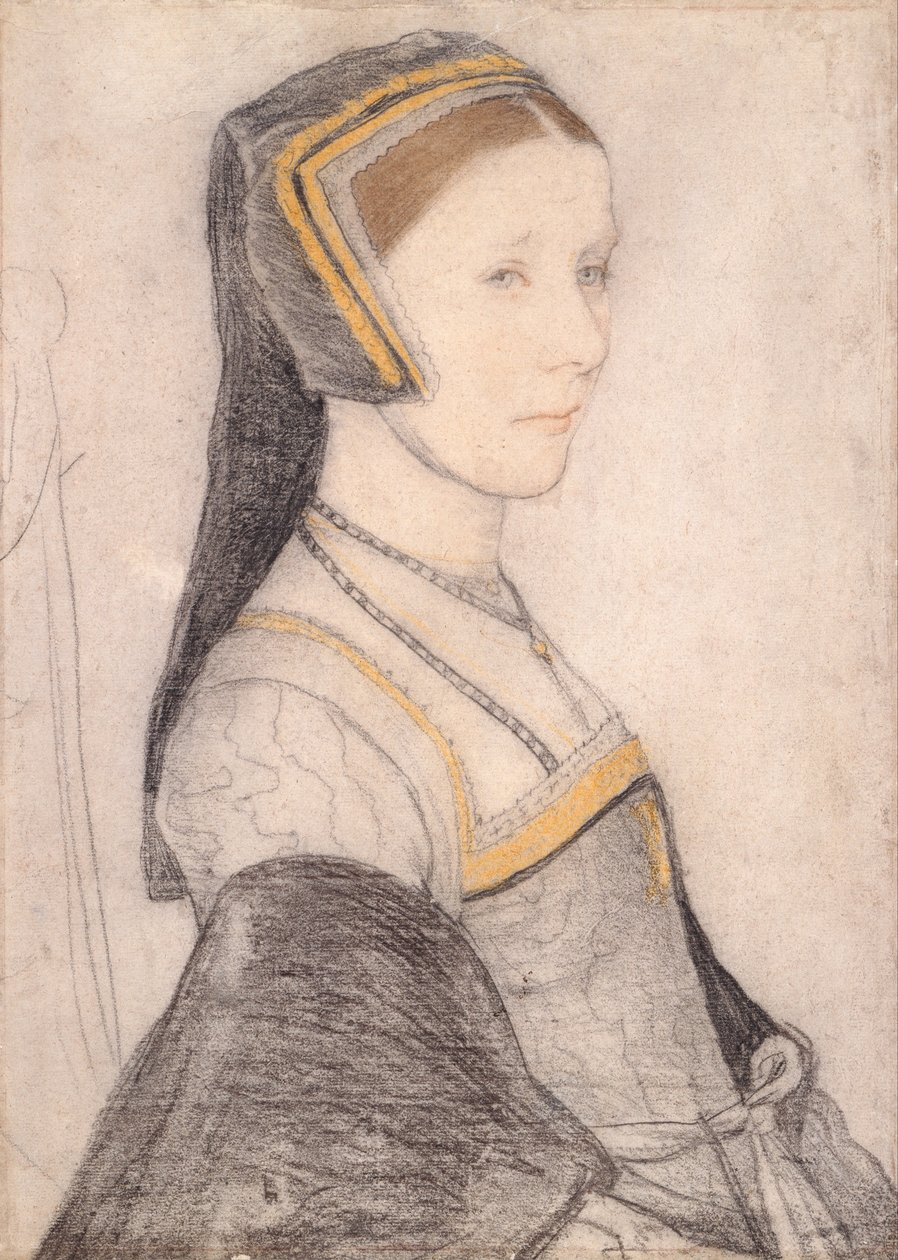 Anne Cresacre (ca 1511-77) av Hans Holbein the Younger