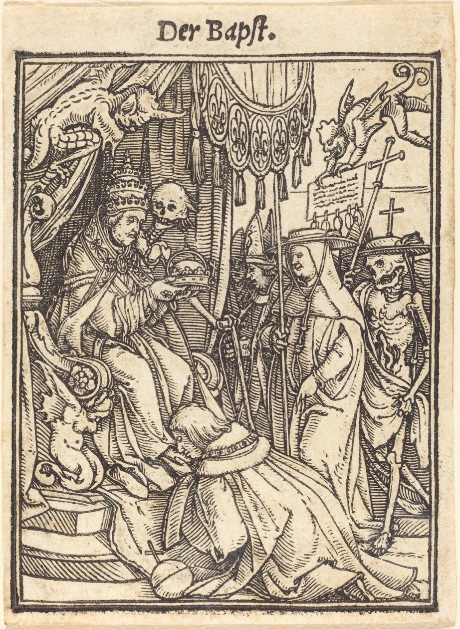 Påven av Hans Holbein der Jüngere