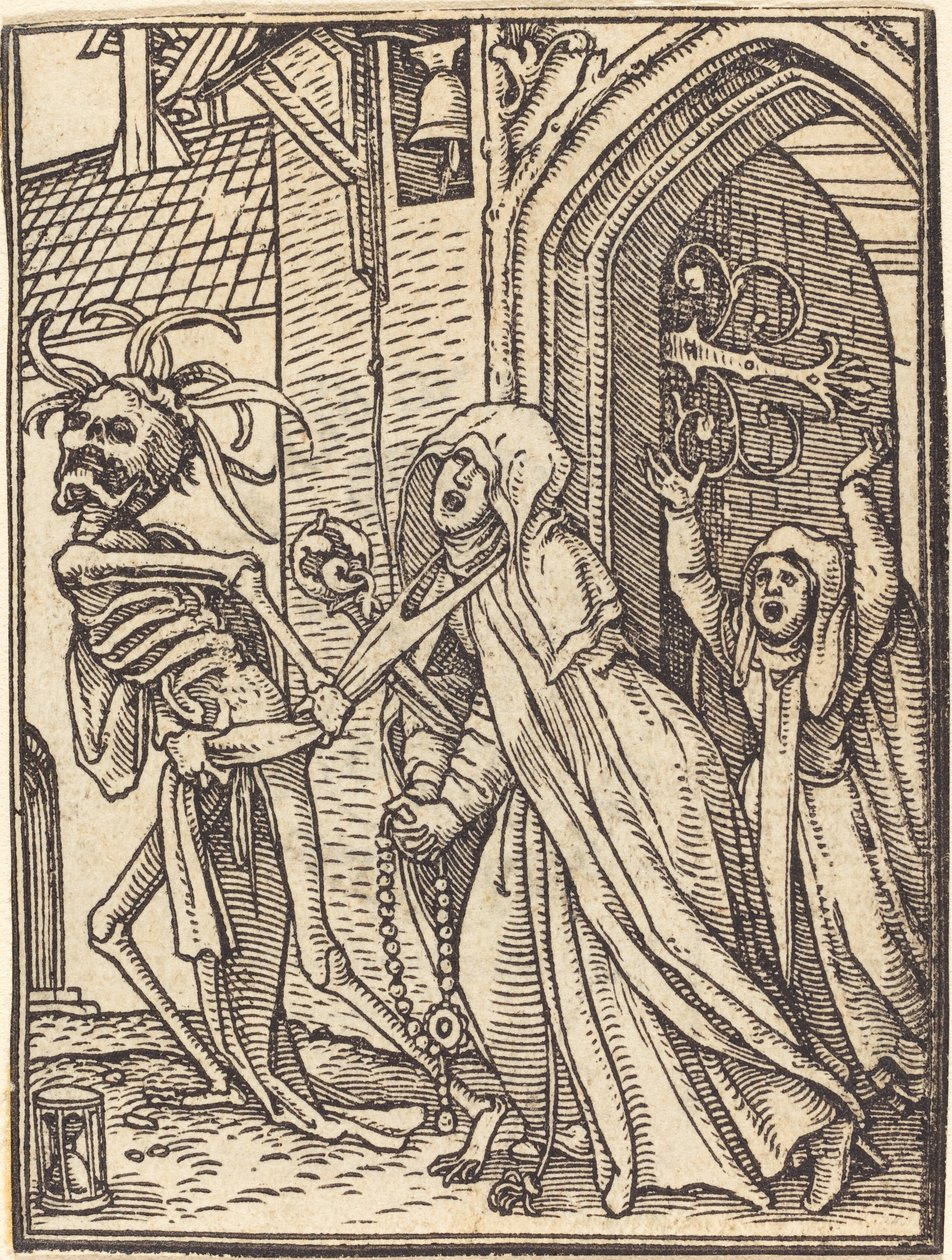 Abbedissan. av Hans Holbein der Jüngere