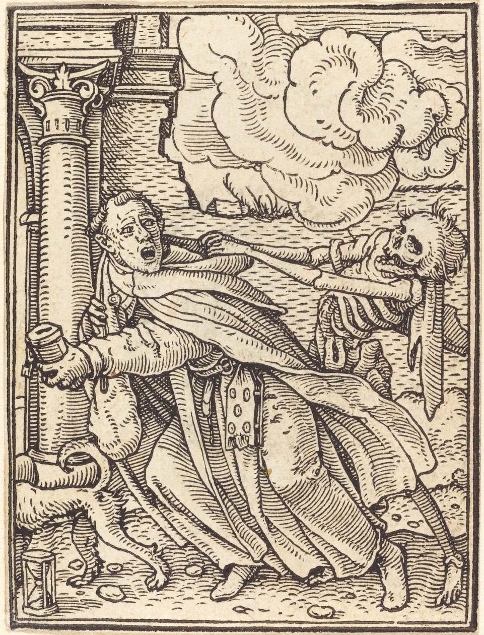 The Mendicant Friar. av Hans Holbein der Jüngere