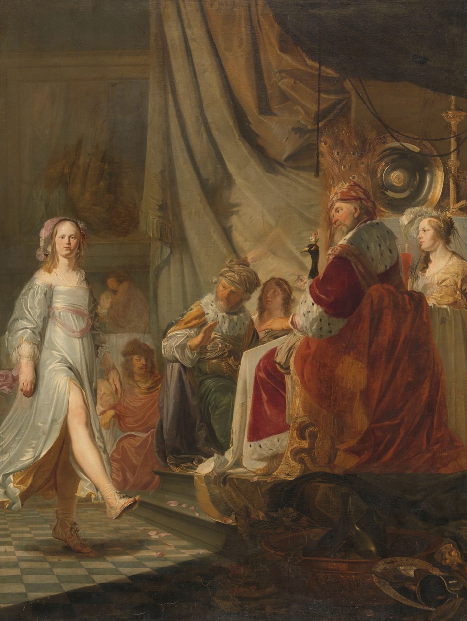 Salome dansar för Herodes, ca 1650 av Hans Horions