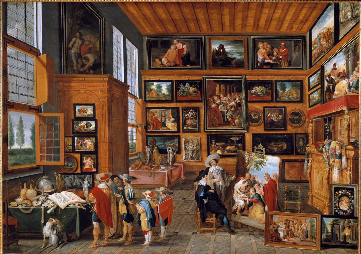 Konsthallen. (Målning av Hans III Jordaens