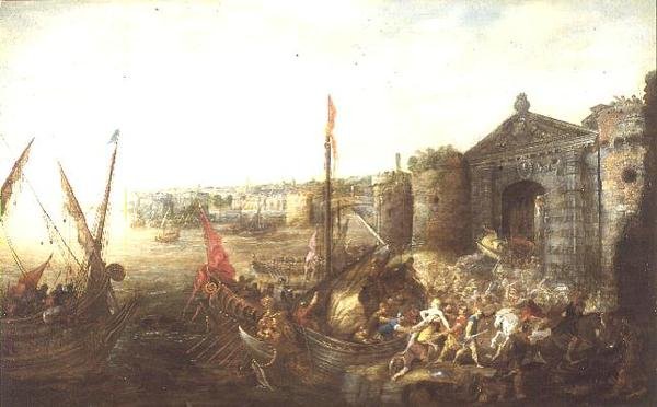 Våldtekten av Helen av Hans III Jordaens