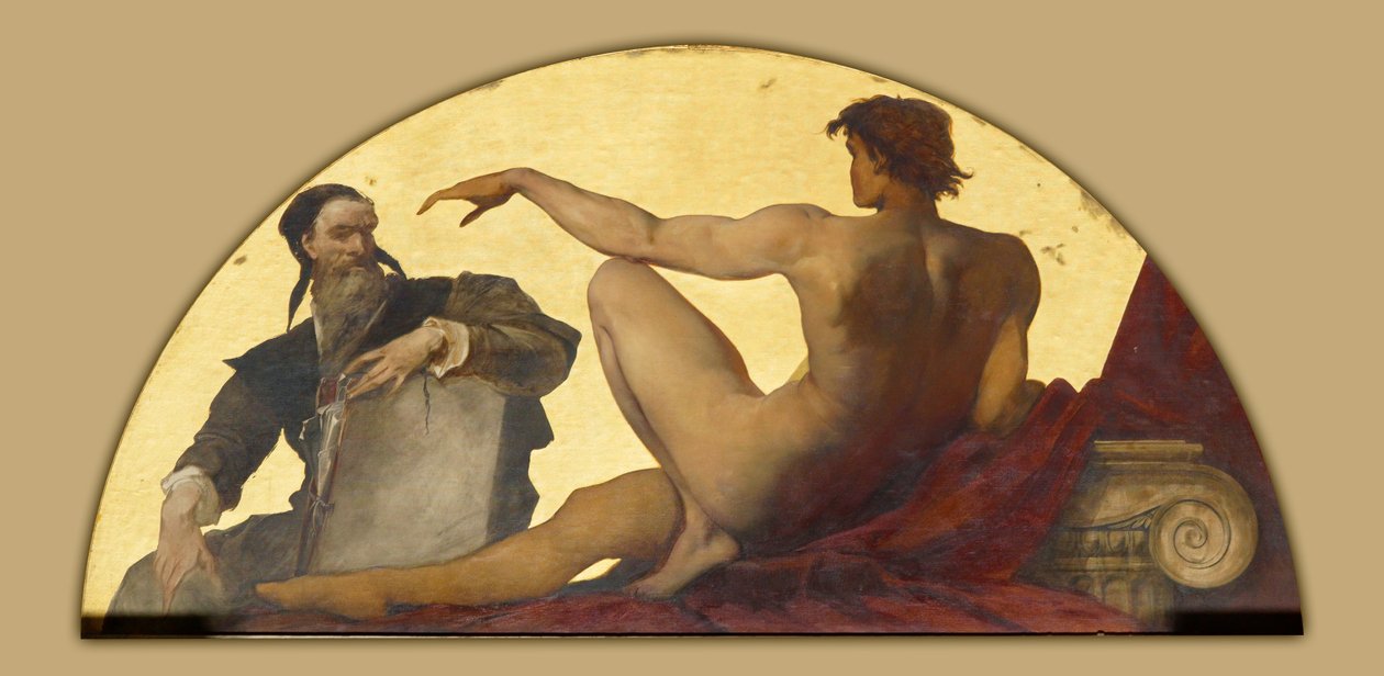 Michelangelo Buonarroti av Hans Makart