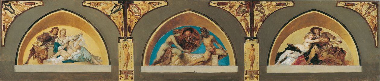 Raphael, Rembrandt, Rubens av Hans Makart