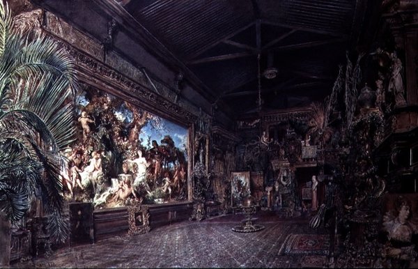 Konstnärens studio av Hans Makart