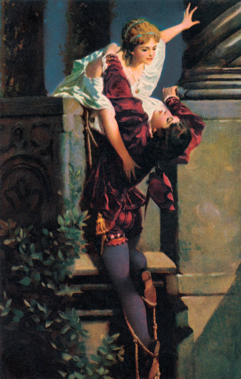 William Shakespeares Romeo av Hans Makart