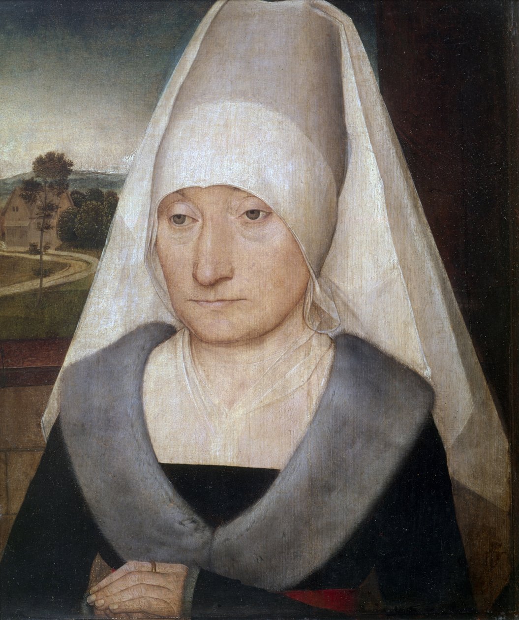 En äldre dam av Hans Memling