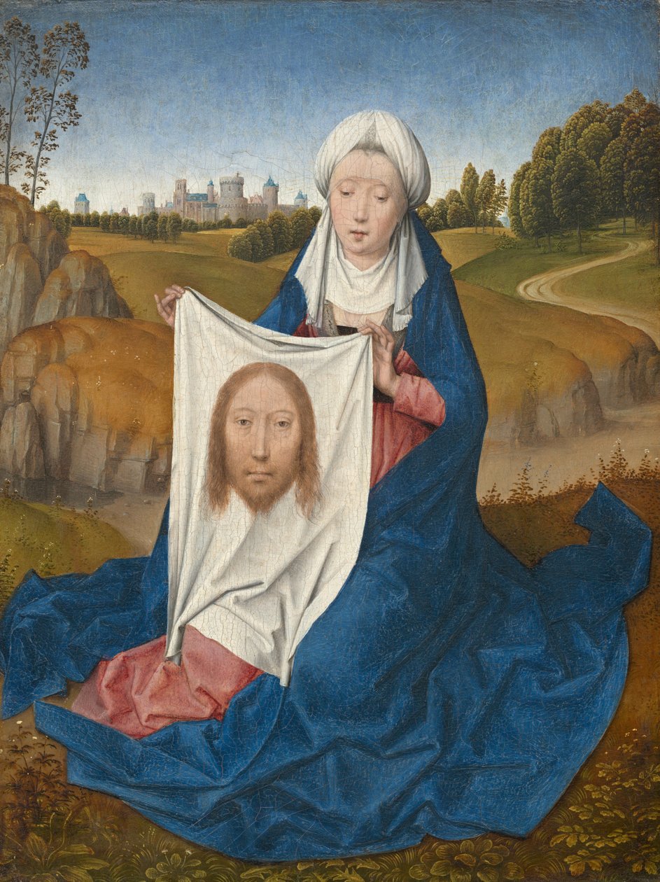 Saint Veronica [framsidan], ca. 14701475. av Hans Memling