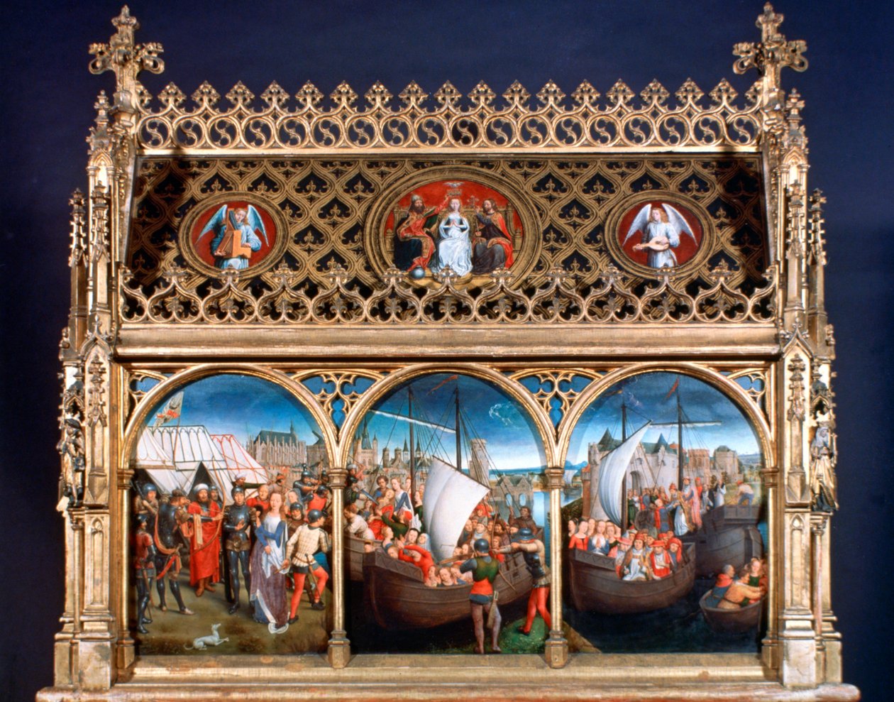 St Ursula Shrine, 1489 av Hans Memling