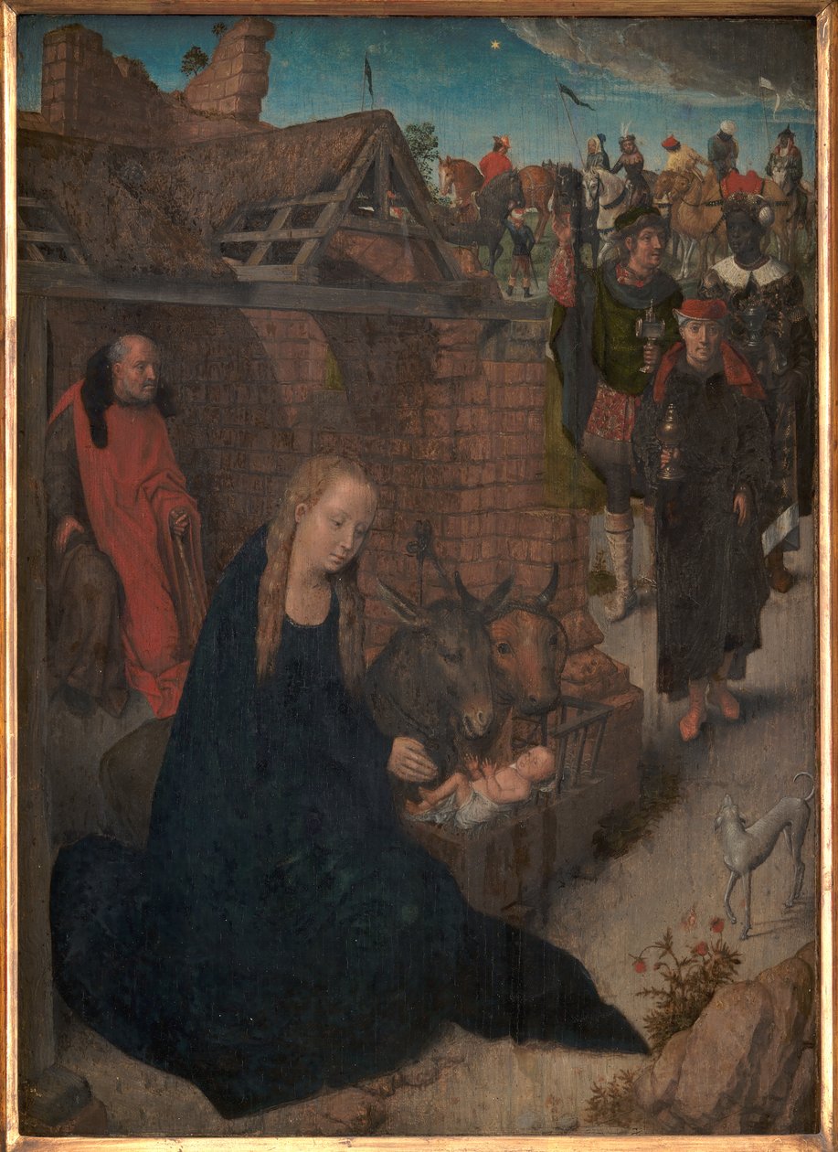 Tillbedjan av kungarna av Hans Memling