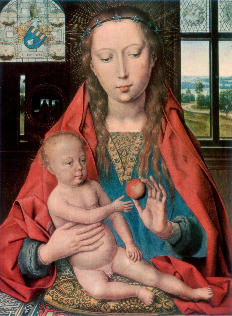 Madonnan och barnet, 1927 av Hans Memling