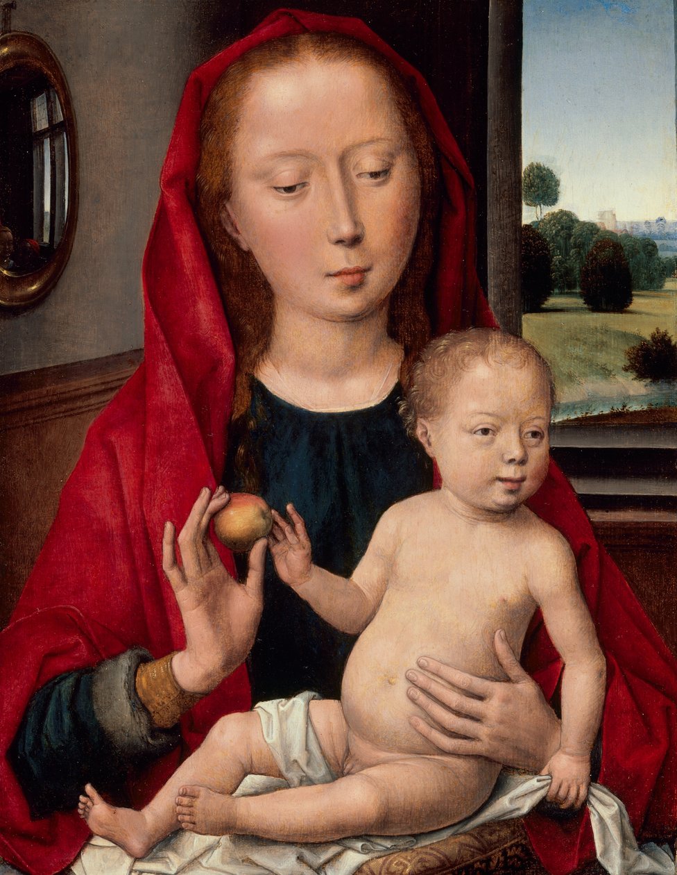 Jungfru med barn av Hans Memling