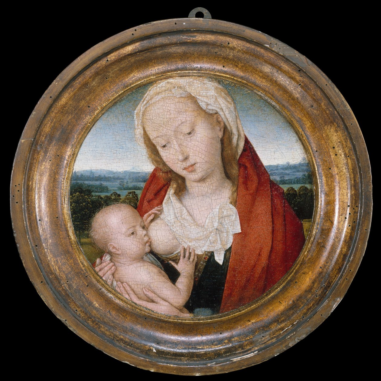 Jungfru och barn, ca. 1475-80. av Hans Memling