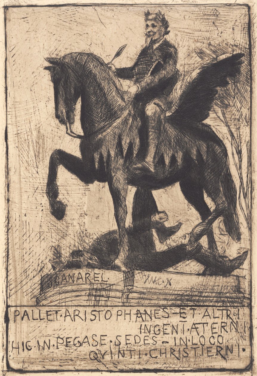 "Axel Henriques" av Hans Nikolaj Hansen