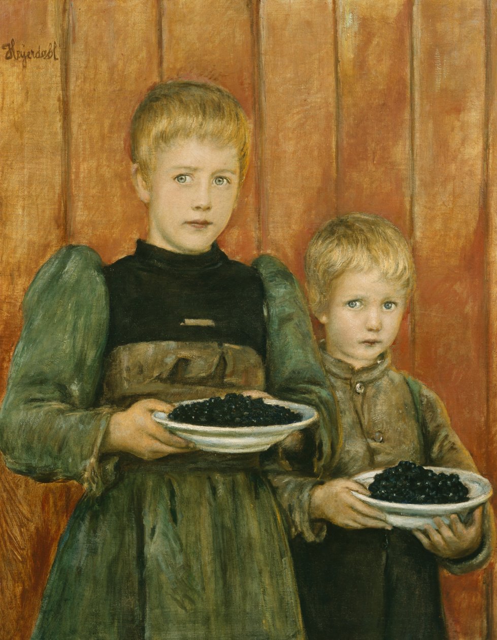 Blåbär 1899-1900 av Hans Olaf Heyerdahl