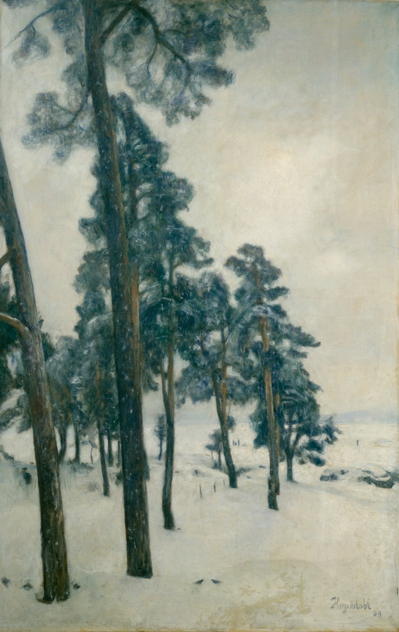 Från Bogstad sjö av Hans Olaf Heyerdahl
