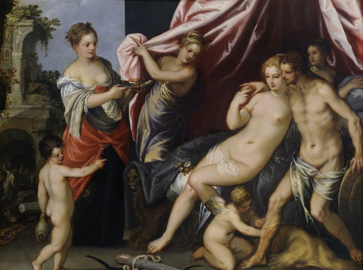 Venus och Mars av Hans Rottenhammer (I)