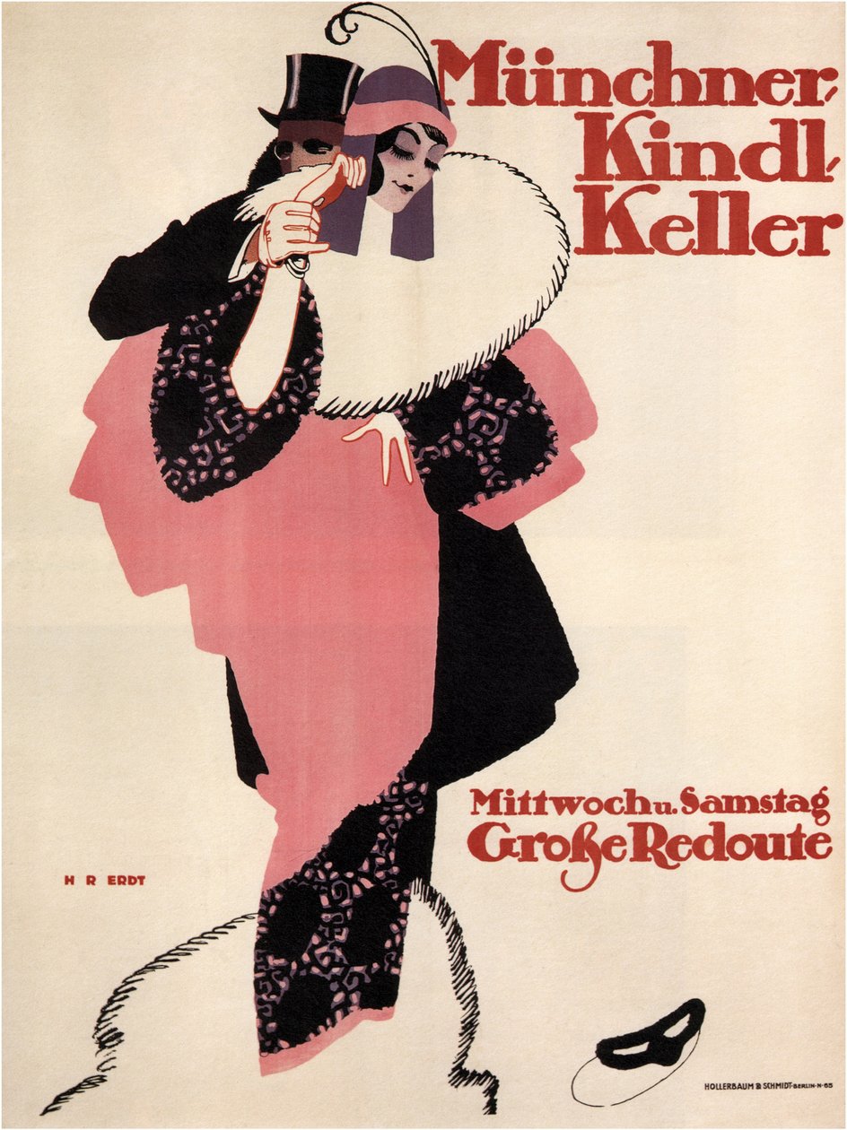 München Kindl Keller, 1913 av Hans Rudi Erdt