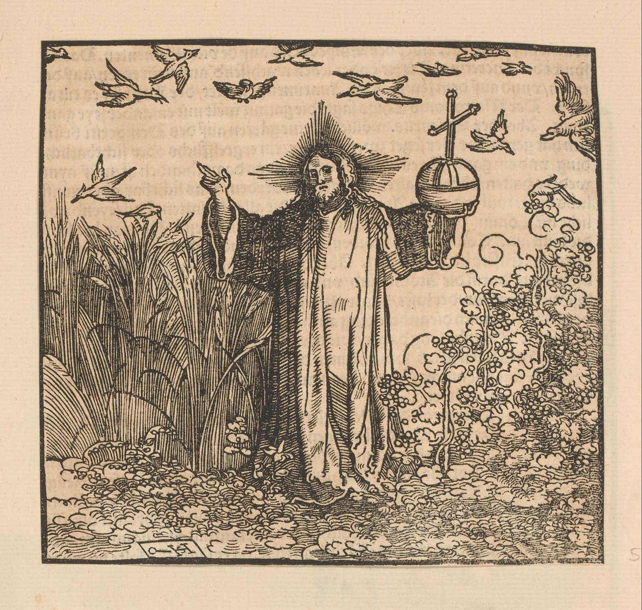 Före Kristus als Salvatore av Hans Schäufelein (possibly)