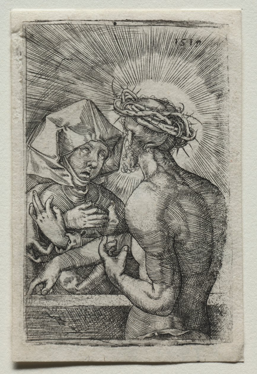Kristus och Jungfrun av Hans Sebald Beham