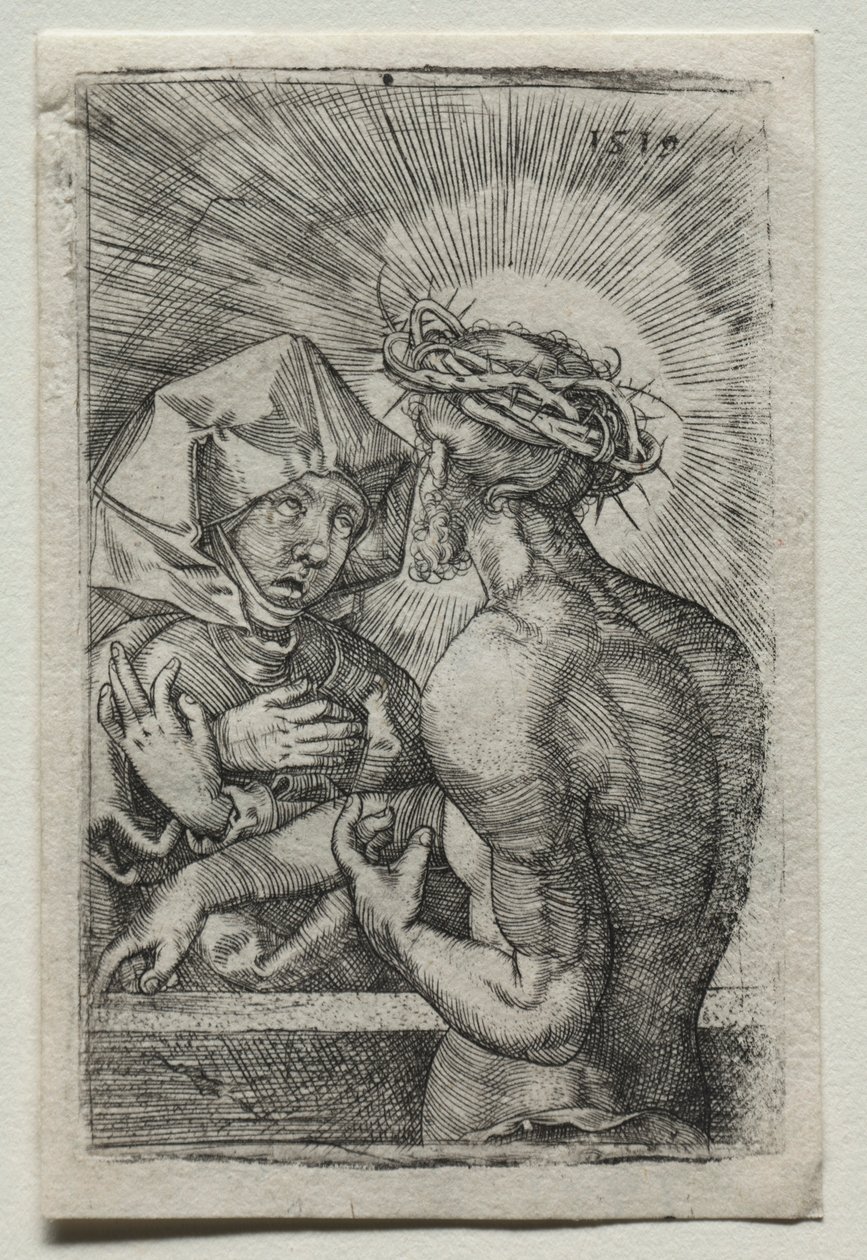 Kristus och Jungfrun, 1519. av Hans Sebald Beham