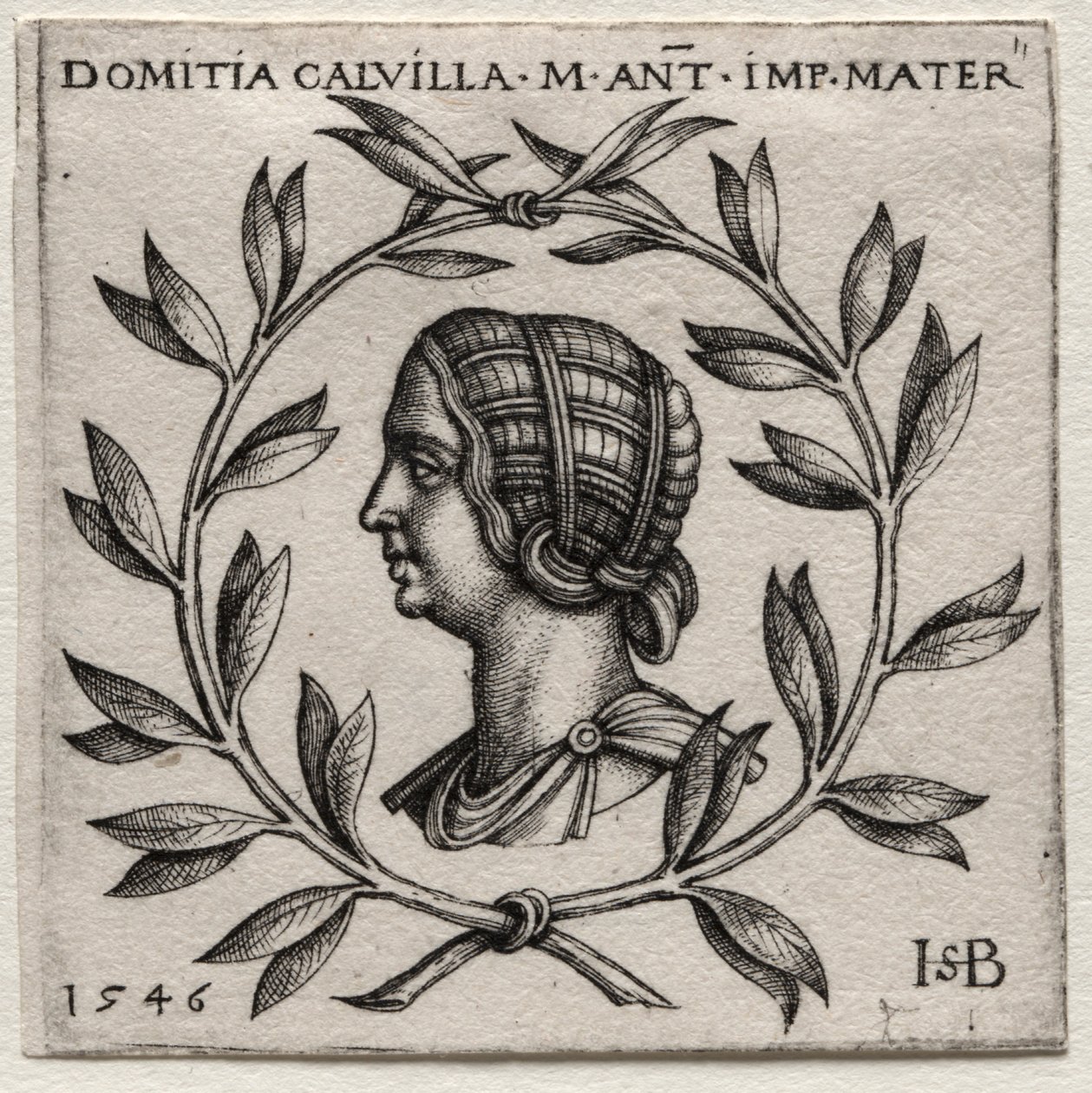 Domitia Calvilla av Hans Sebald Beham