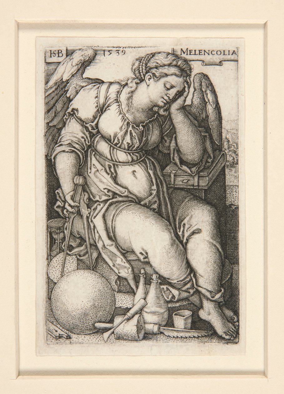 Melencolia av Hans Sebald Beham