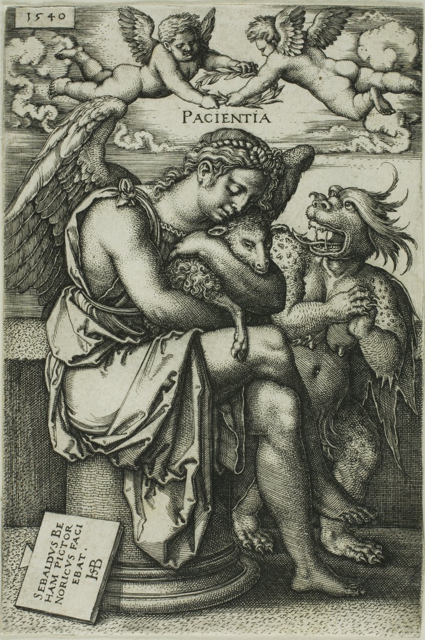 Tålamod av Hans Sebald Beham