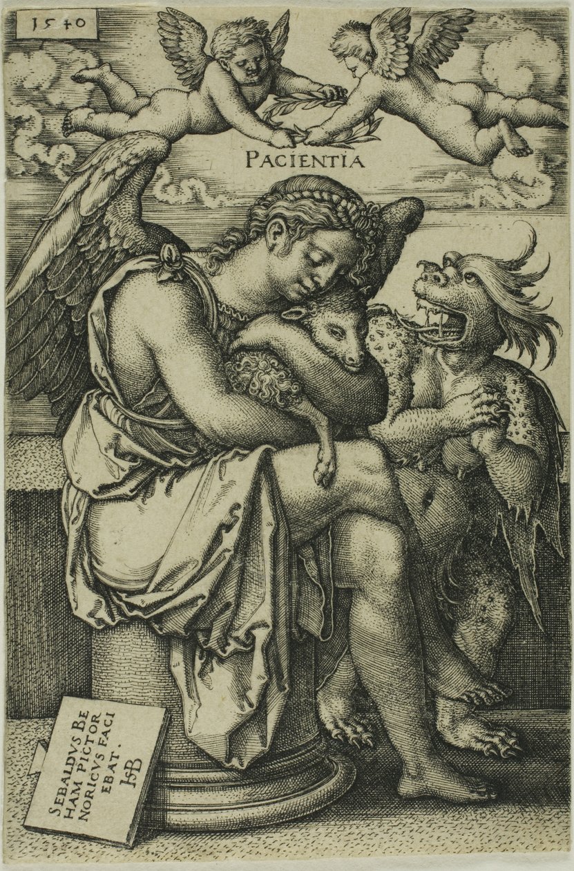 Tålamod av Hans Sebald Beham