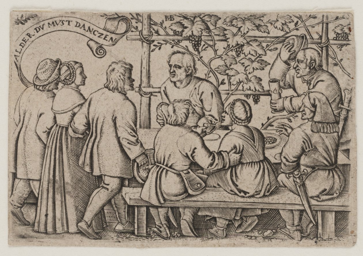 Bondefest av Hans Sebald Beham