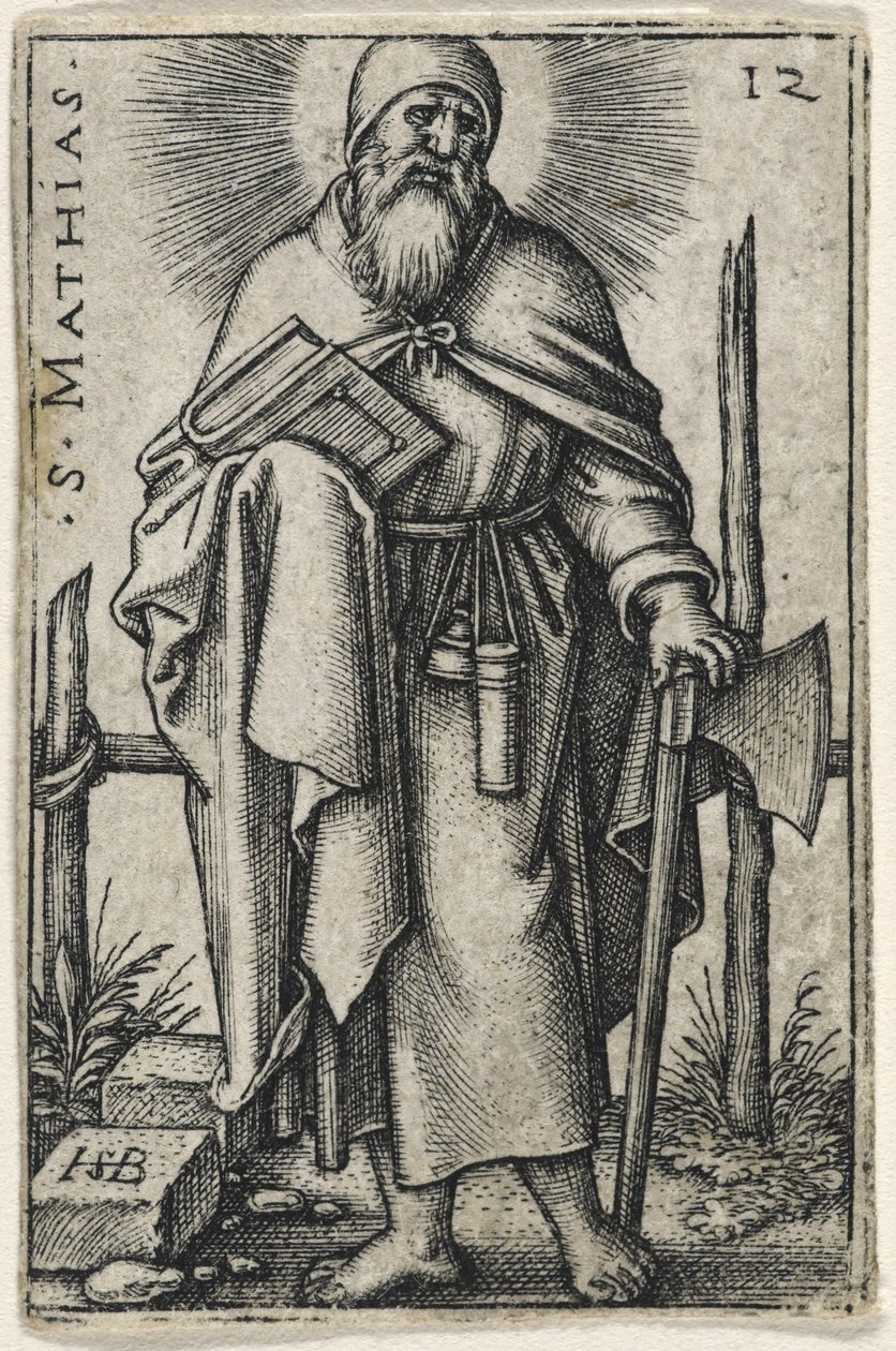 Sankt Mathias, 1541-46 av Hans Sebald Beham