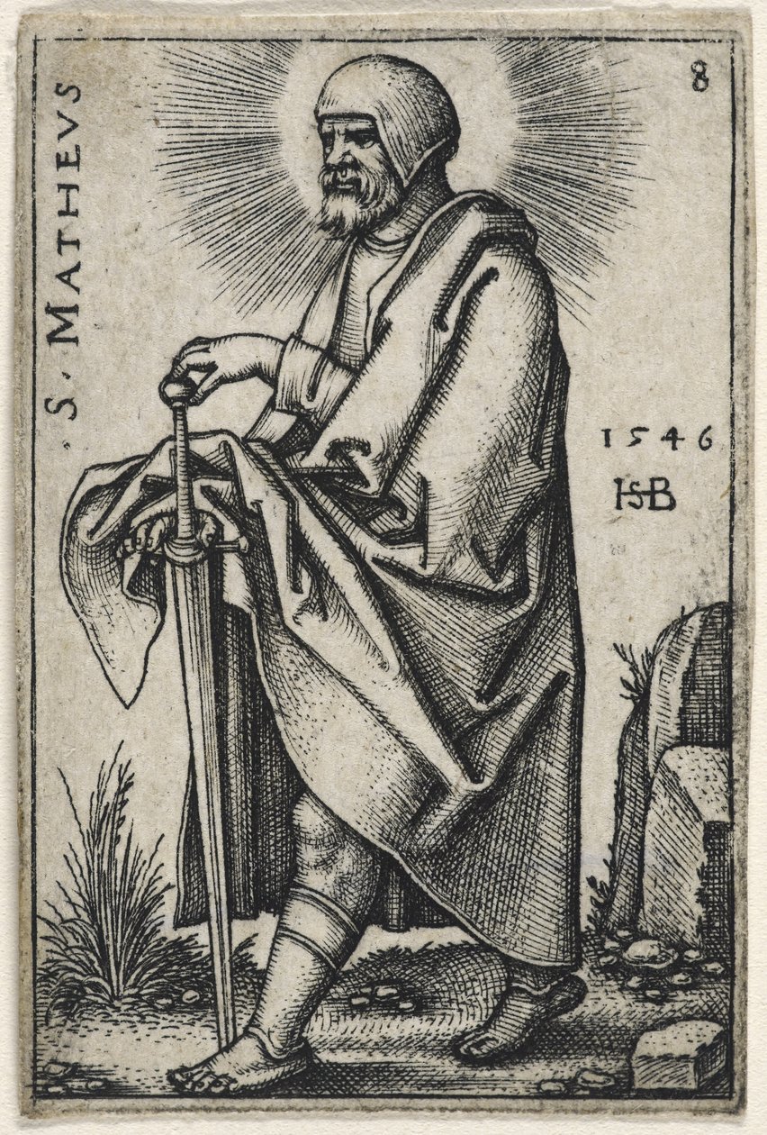 Sankt Matteus, 1541-46 av Hans Sebald Beham