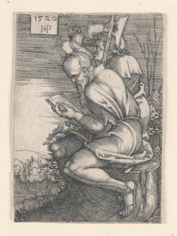 Sankt Matteus och Sankt Johannes av Hans Sebald Beham