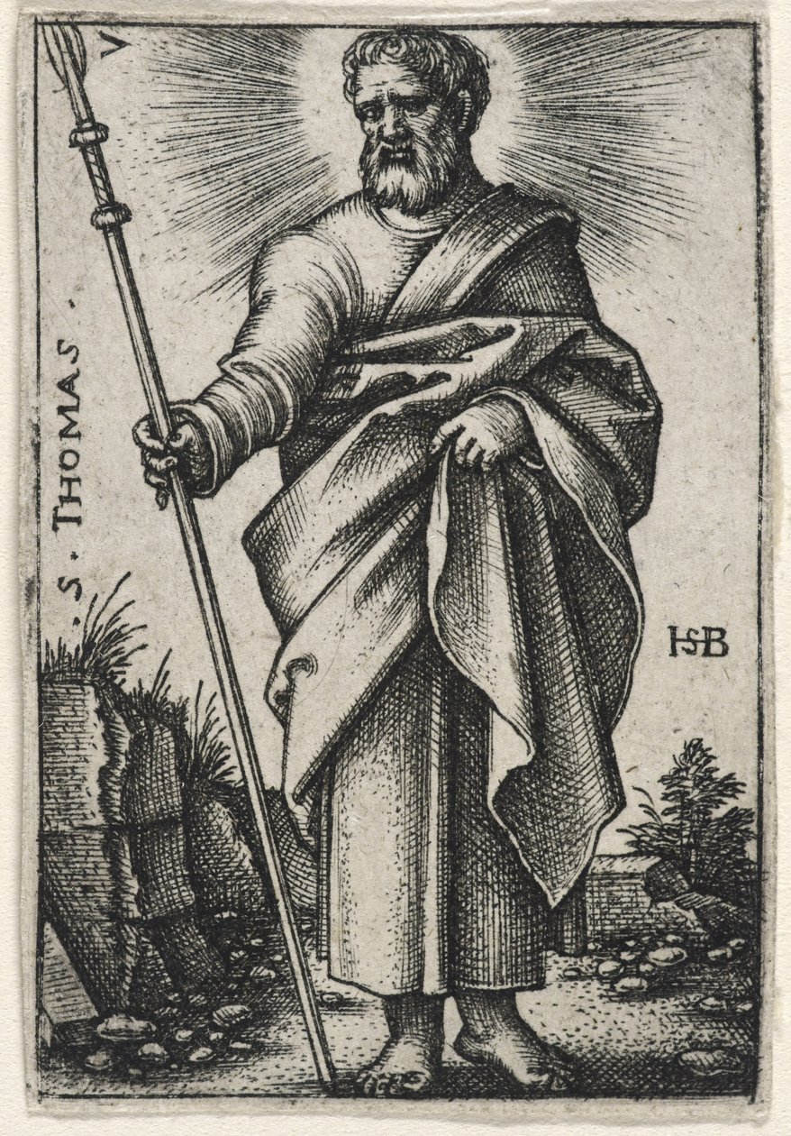 Sankt Thomas, 1541-46 av Hans Sebald Beham