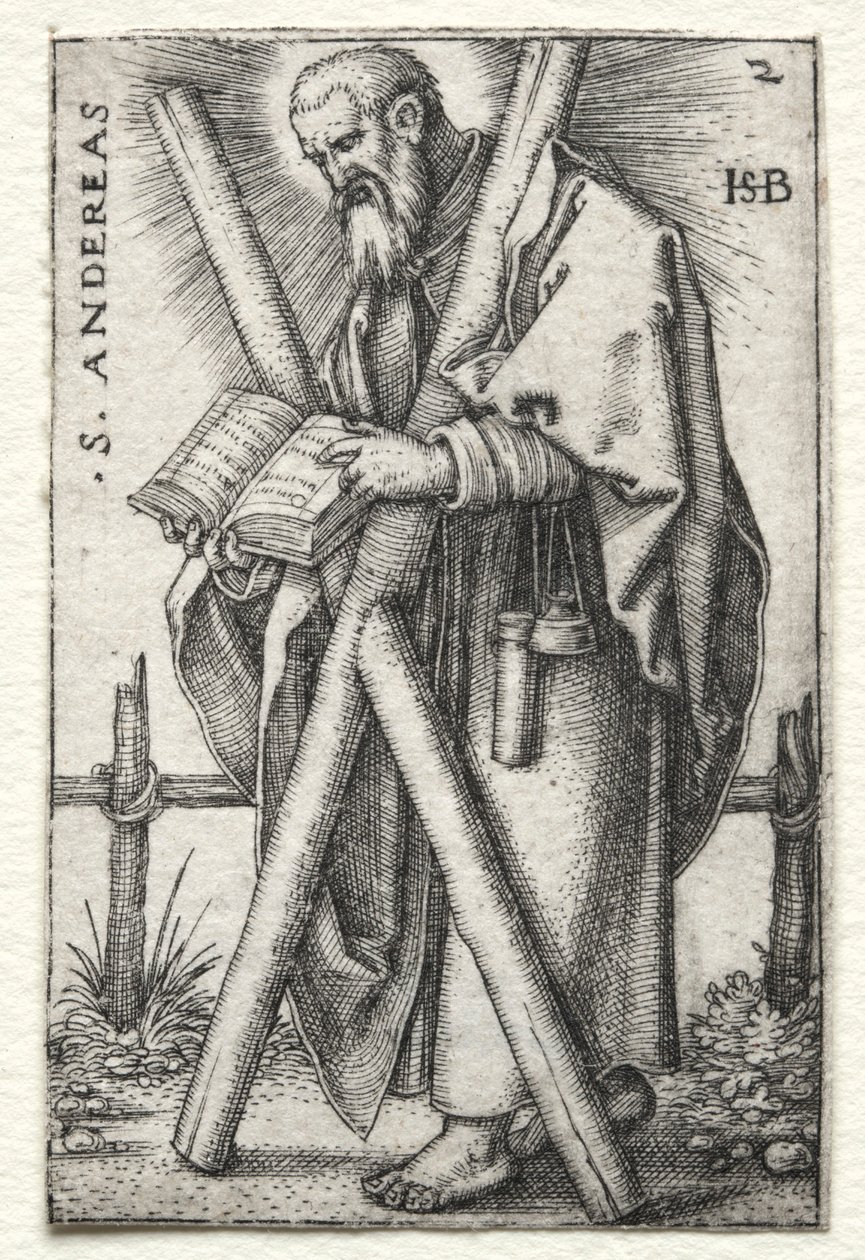 St Andrew, 1545-1546. av Hans Sebald Beham