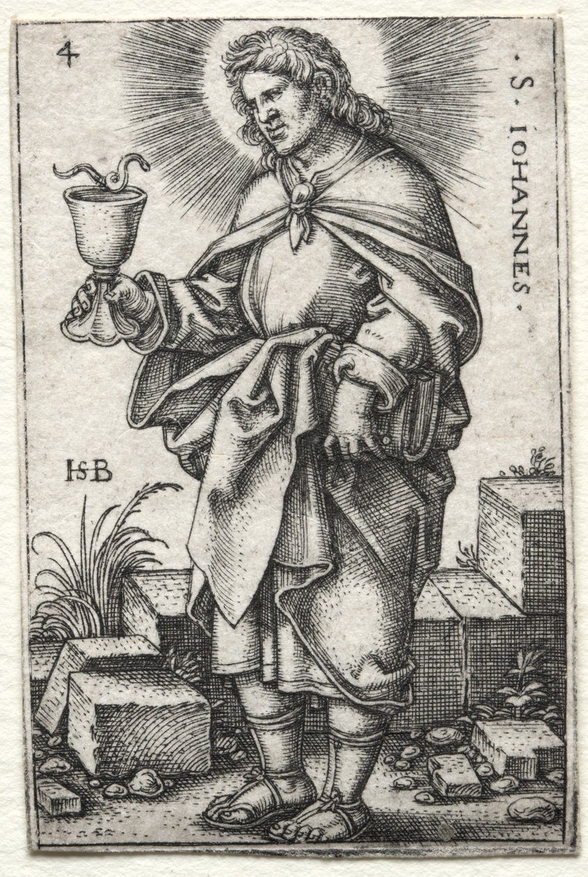 St. John av Hans Sebald Beham