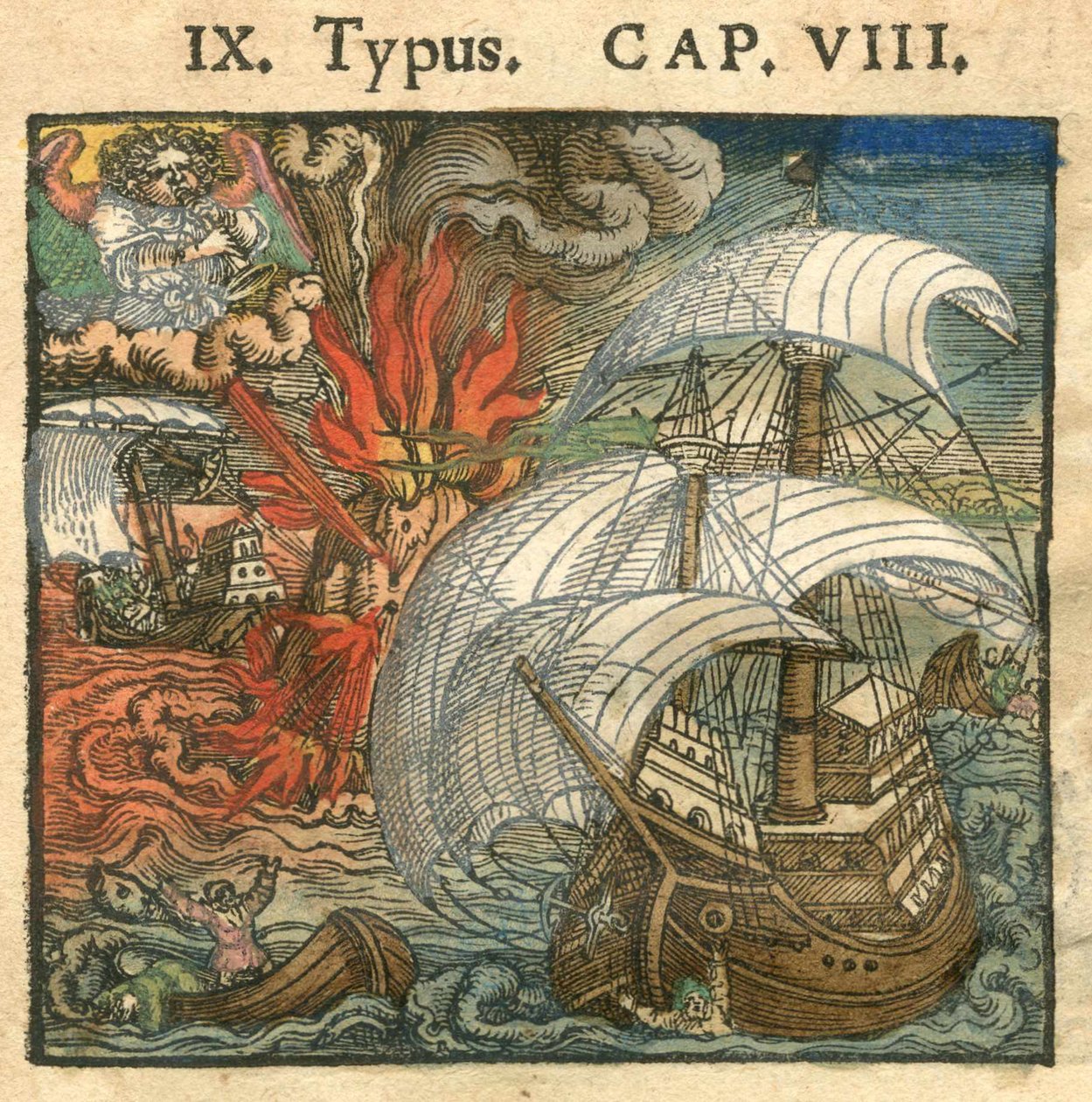 Syndfloden, 1540 av Hans Sebald Beham