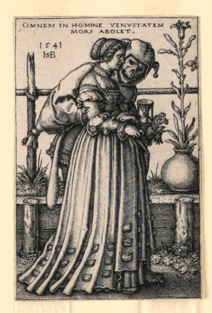 Damen och döden av Hans Sebald Beham