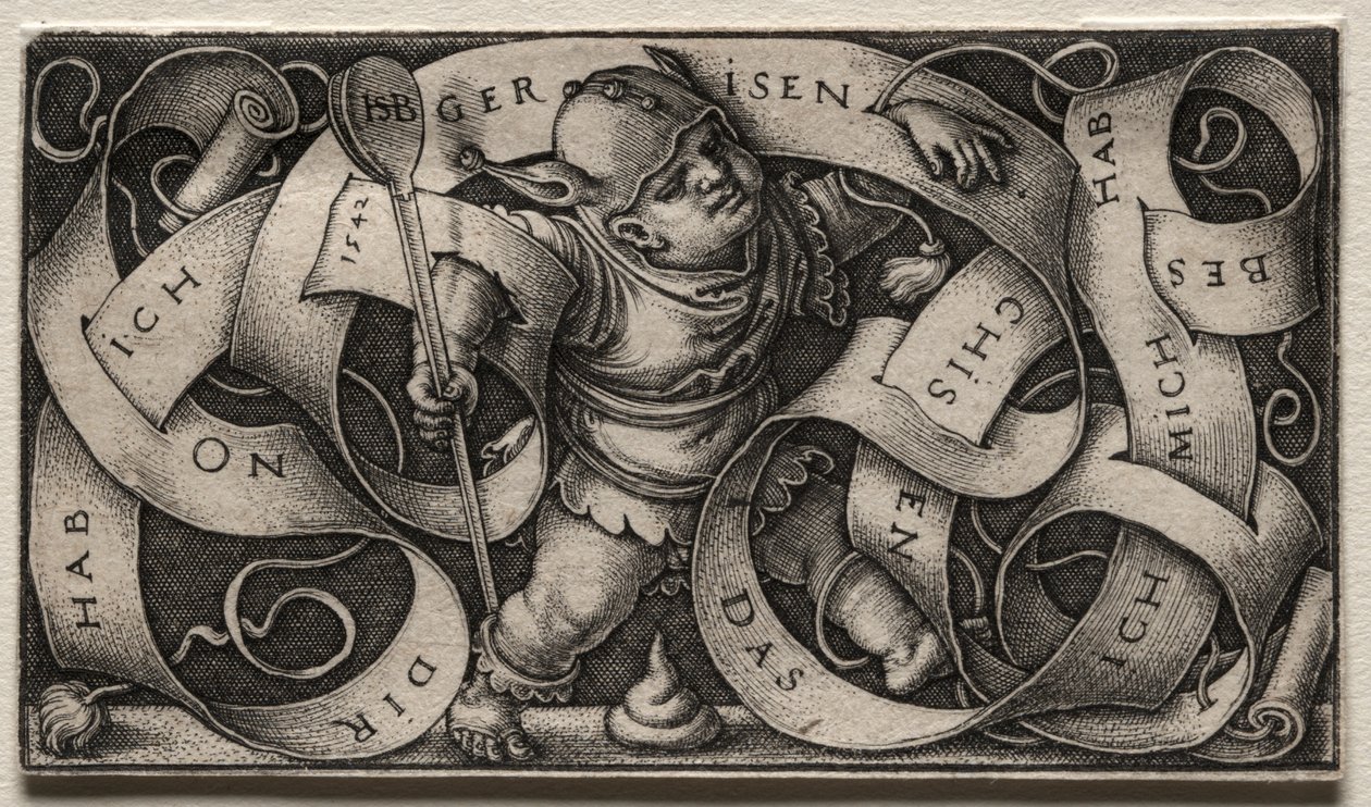 Den lilla buffén av Hans Sebald Beham