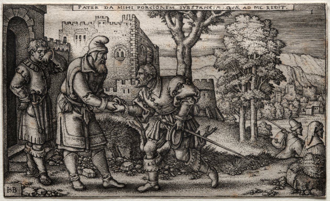 Den förlorade sonen av Hans Sebald Beham