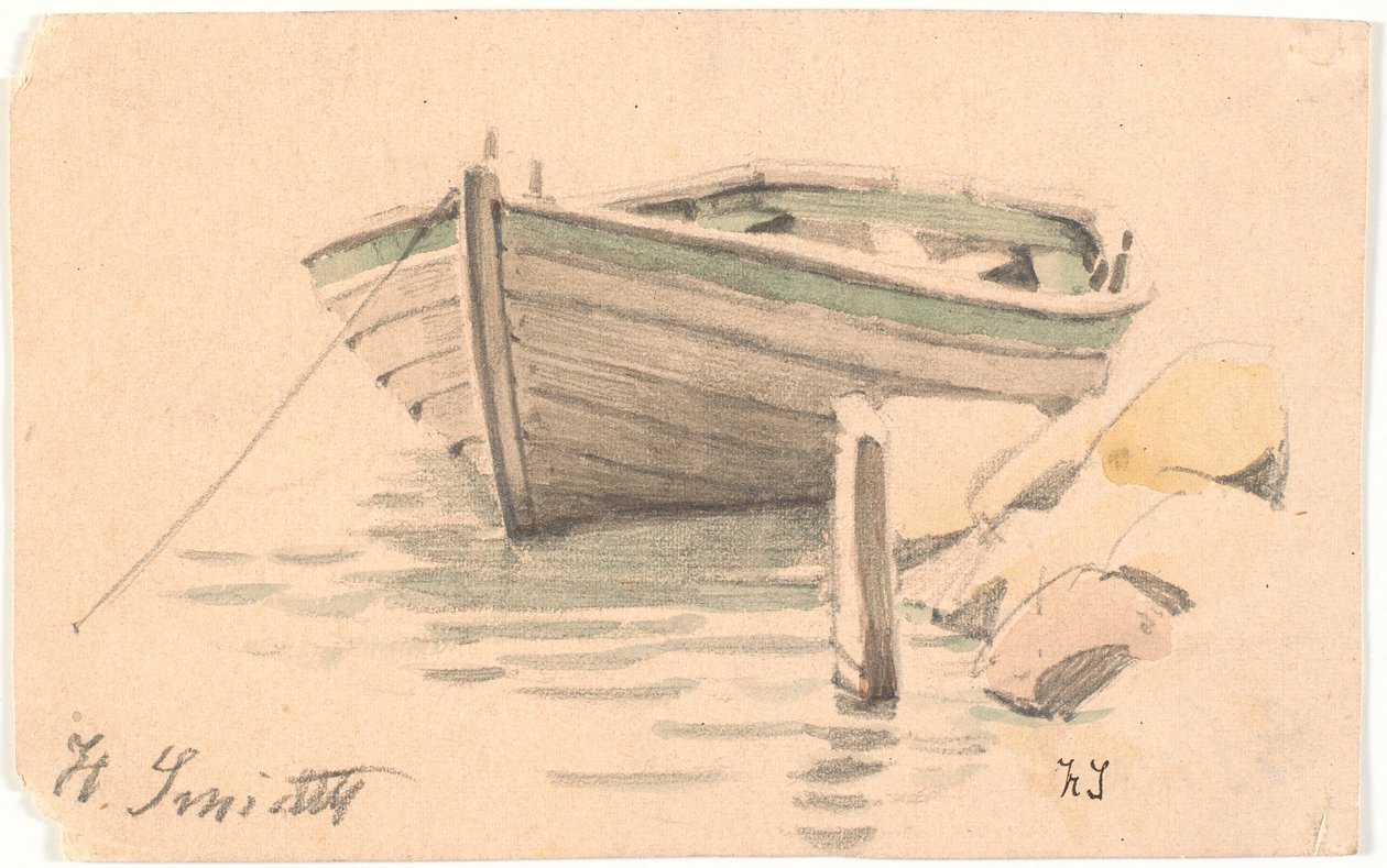 En roddbåt av Hans Smidth