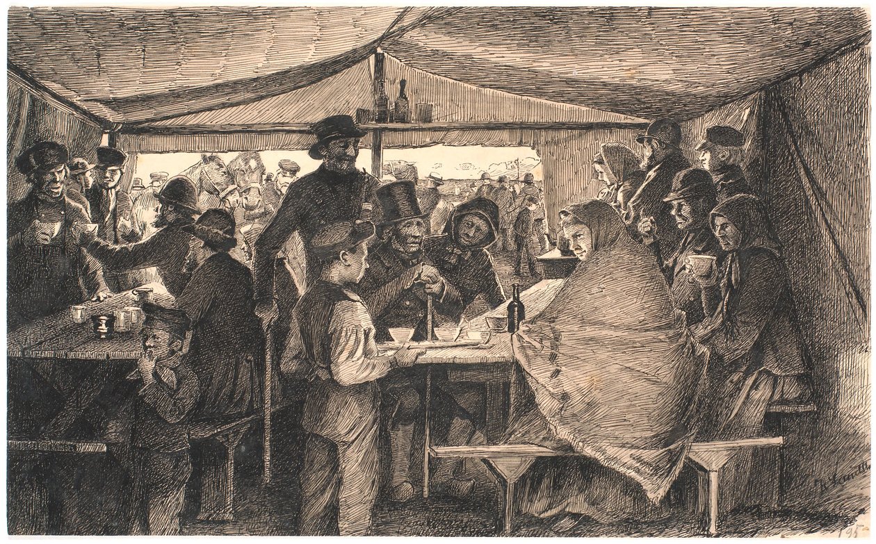 Ett marknadstält av Hans Smidth