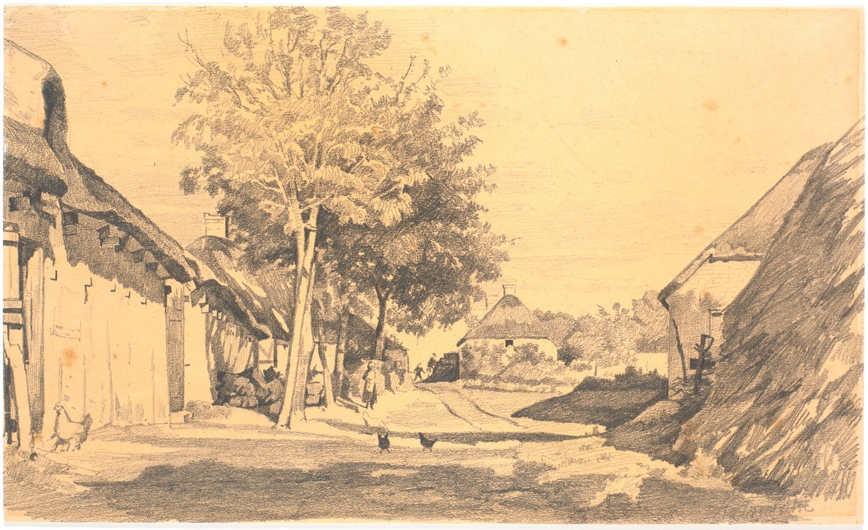Bygata i solen av Hans Smidth