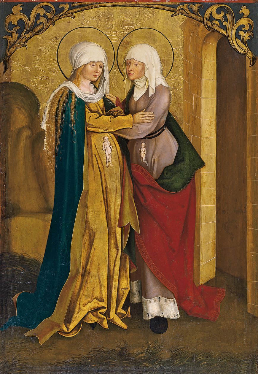 Visitationen, c. 1505 av Hans Strüb