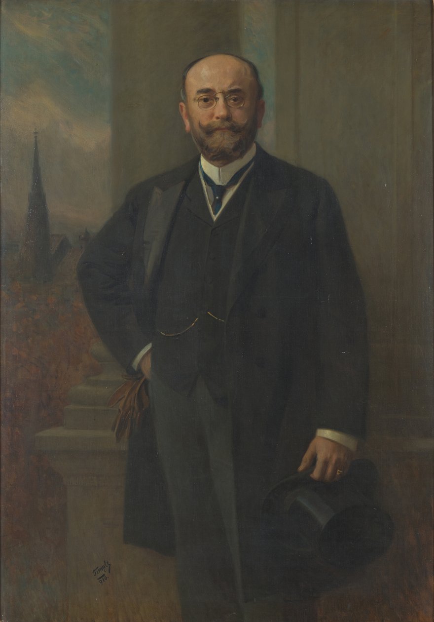 Wiens borgmästare Dr. Richard Weisskirchner av Hans Temple