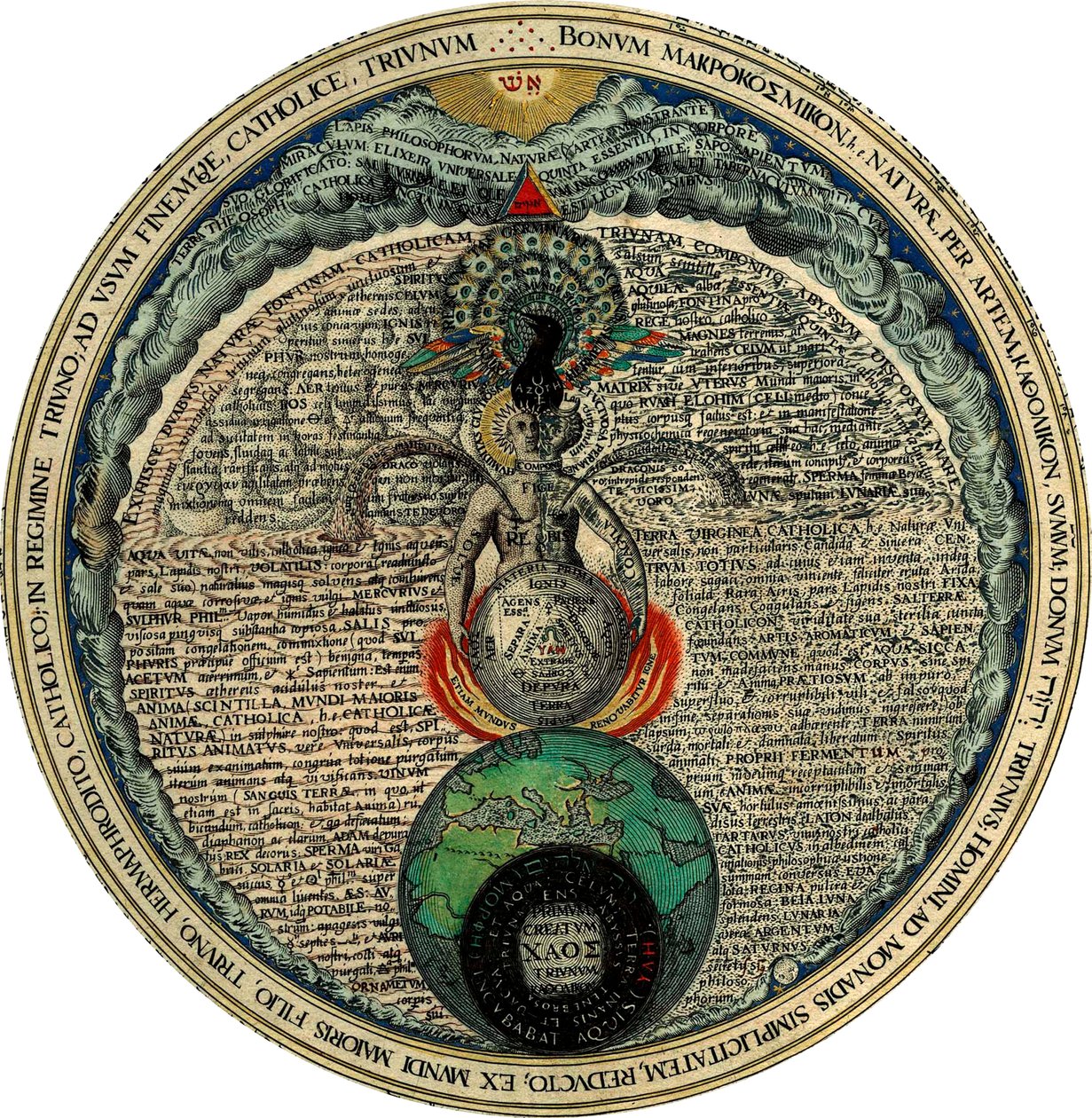 Hermafrodit, 1595. av Hans Vredeman de Vries