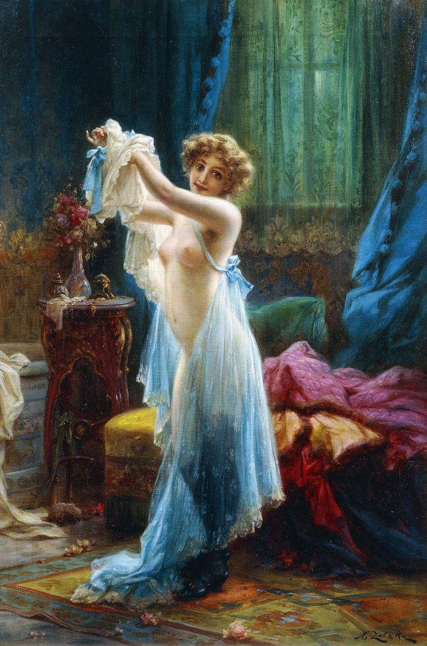 Boudoiren av Hans Zatzka
