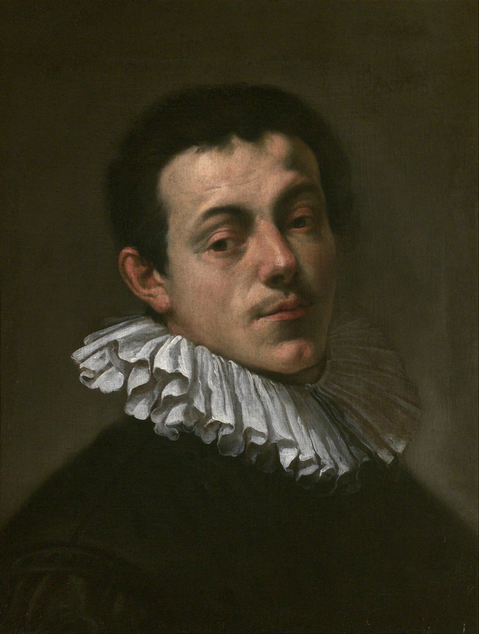 Porträtt av målaren Josef Heintz av Hans von Aachen