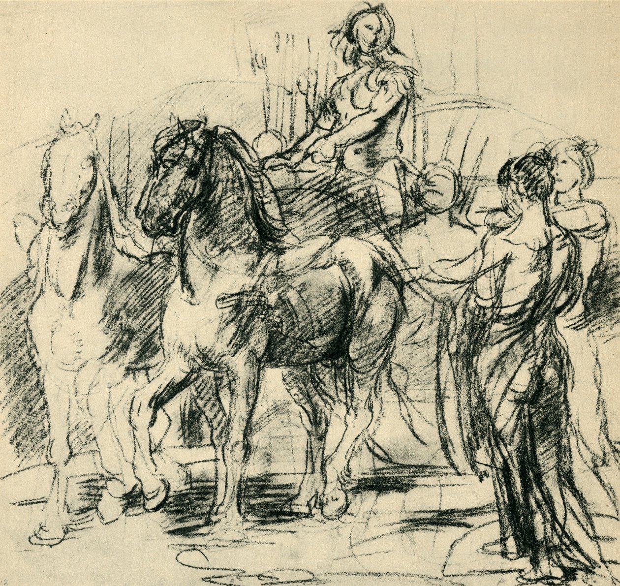 Vagn, c1880, 1943. av Hans von Marées
